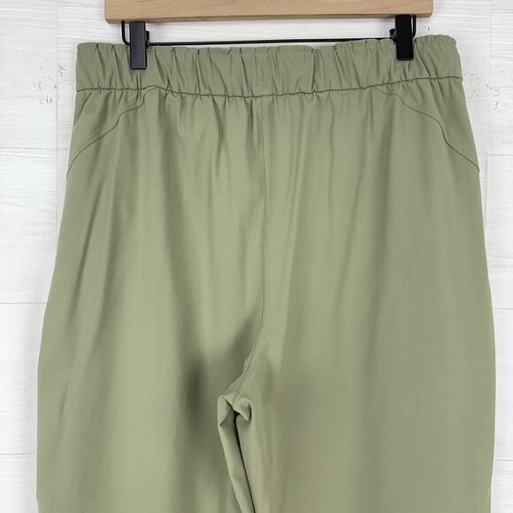 Lululemon Sz 12 Keep Moving Pant Stretch High Rise 7/8 Length Rosemary Green NEW - Picture 9 of 16